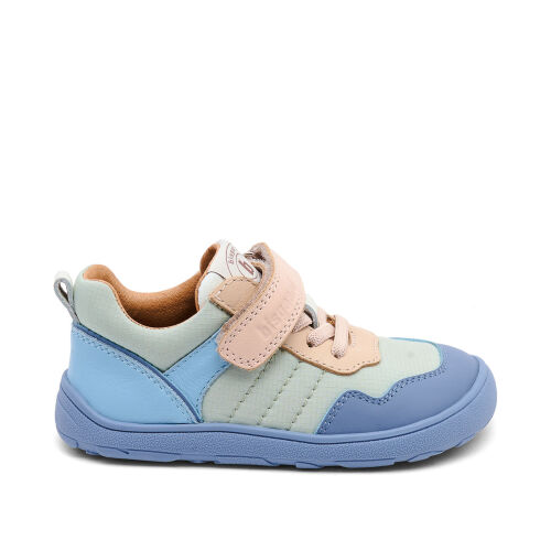 Bisgaard Barfuß-Sneaker Baloo 44112-5002 Sky-Blau/Khaki