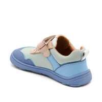 Bisgaard Barfuß-Sneaker Baloo 44112-5002 Sky-Blau/Khaki