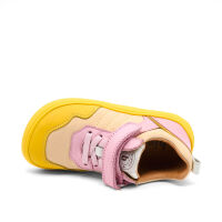 Bisgaard Barfuß-Sneaker Baloo 44112-5013 Lemon-Gelb/Rosa
