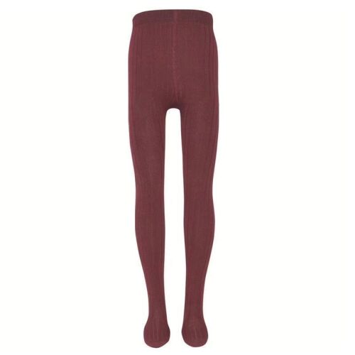 Ewers Strumpfhose Rippe Uni 901035-0788 Lila/Eggplant