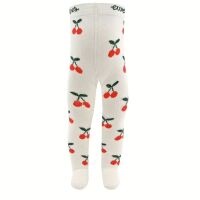 Ewers Strumpfhose Kirschen 905388-1902 Latte/Weiß