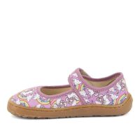 Froddo Barfußschuhe Barefoot Canvas Balletty G1700437-3 White/Pink