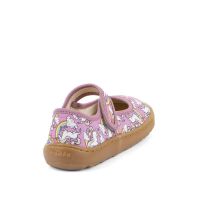 Froddo Barfußschuhe Barefoot Canvas Balletty G1700437-3 White/Pink