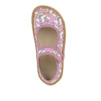 Froddo Barfußschuhe Barefoot Canvas Balletty G1700437-3 White/Pink