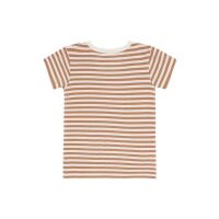 Hust & Claire T-Shirt aus Bambus Austin Skyway 52534-3688 weiß-cognac gestreift