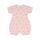 Hust & Claire Sommer-Spieler/Strampler aus Bambus Milu Monkey Sun 4319 Rosa/Sonnen