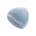 Hust & Claire Babyhaube aus Bambus Floor Solid 37504-3157 Hellblau