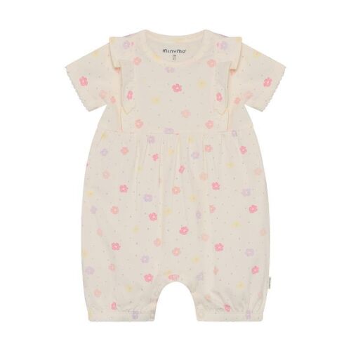 Minymo Sommer Spieler Blümchen 114363-1271 Creme