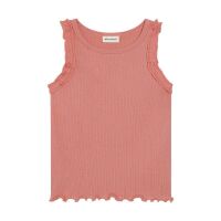 Minymo Mädchen Top Ripp 124307-4704 Rosa