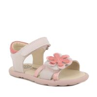 Primigi Barfuß-Sandale Blume Leder mit 2 Klett...