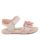 Primigi Barfuß-Sandale Blume Leder mit 2 Klett 1416822 Zartrosa