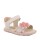 Primigi Barfuß-Sandale Blume Leder mit 2 Klett 1416822 Zartrosa