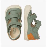 Naturino Barfuß-Sandale Irtys 3F57 Sage-Warm Orange
