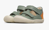 Naturino Barfuß-Sandale Irtys 3F57 Sage-Warm Orange
