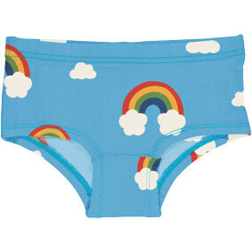 Maxomorra Mädchen Unterhose D002-S004 Rainbow blau