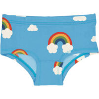 Maxomorra Mädchen Unterhose D002-S004 Rainbow blau