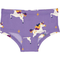 Maxomorra Mädchen Unterhose D003-S004 Unicorn lila