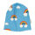 Maxomorra Beanie Rainbow D002-S008 blau