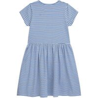 Danamade Kurzarm Kleid DMERLE - D1126-010 blau/weiß gestreift