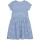 Danamade Kurzarm Kleid DMERLE - D1126-010 blau/weiß gestreift