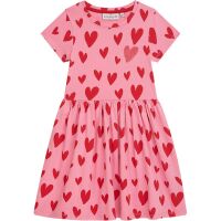 Danamade Kurzarm Kleid DLINNI - D1126-007 Candy rosa mit...