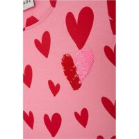 Danamade Kurzarm Kleid DLINNI - D1126-007 Candy rosa mit...