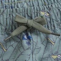 Minymo Badeshorts 134340 Fb. 9807 Eidechsen grün