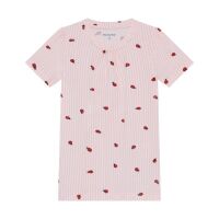 Minymo Sommer Set / Pyjama 124383 Fb. 5003 mit Marienkäfern rosa/rot