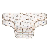 Lässig 2-pack langarm Bib Little Mateys royal blue