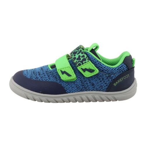 Lurchi Barfußschuhe Benny Barefoot mit Klett 84L0023006 blue-lime