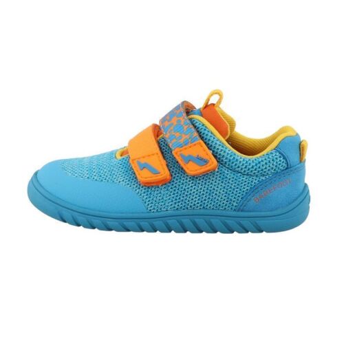 Lurchi Barfußschuhe Benny Barefoot mit Klett 84L0023006 türkis-orange
