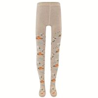 Ewers Strumpfhose Blumen Bienen 290261-3150 Beige mel
