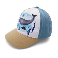 Maximo Kappe Wal 169600-63 Beige/Weiß/Türkis