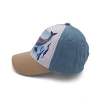 Maximo Kappe Wal 169600-63 Beige/Weiß/Türkis