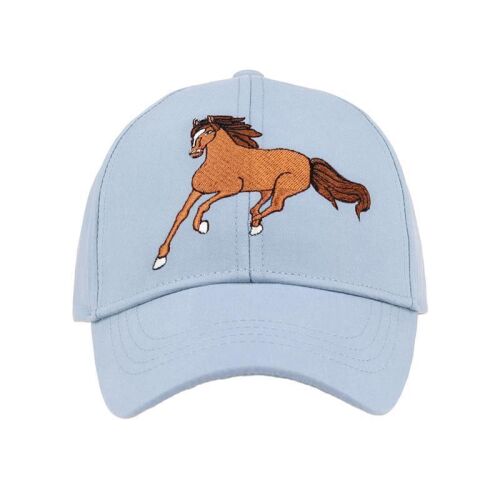 Maximo Kappe Pferd 174376-21 Hellblau