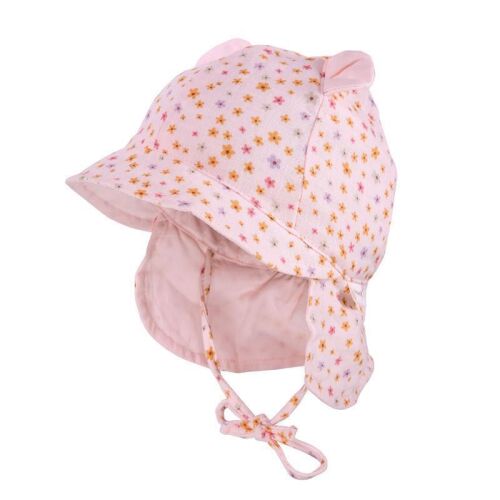 Maximo Schildmütze Blümchen UV 101276-74 Rosa