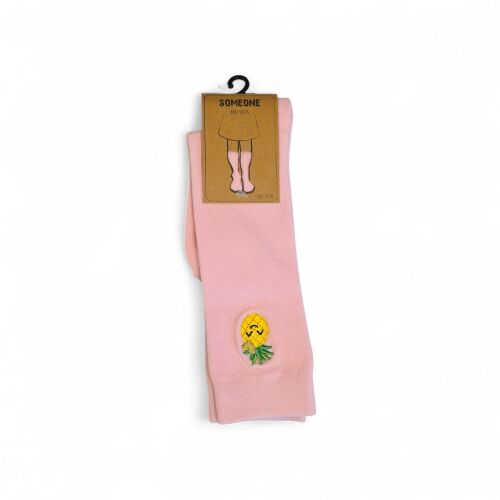 Someone Kniestrümpfe AnanasSAVI-SG-81-B Light Pink