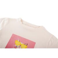 Someone T-Shirt Eis-Katze LOU-SG-02-A ECRU