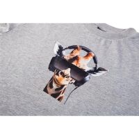 Someone T-Shirt Leon LEON-B-02-L Grey Melange