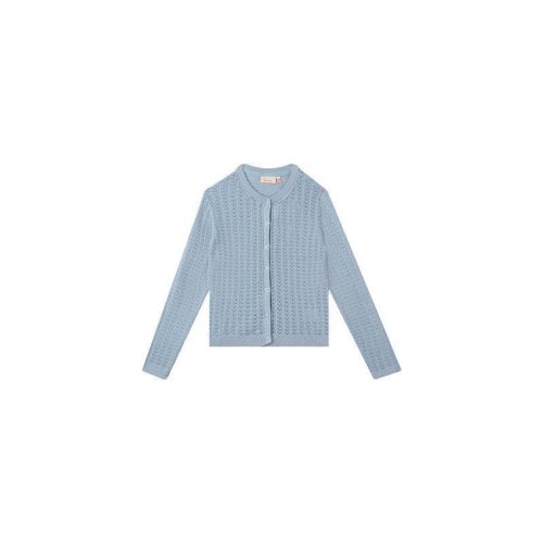 Someone Strickjacke AISHA-SG-15-R Light Blue