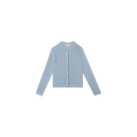 Someone Strickjacke AISHA-SG-15-R Light Blue
