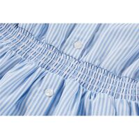 Someone ärmelloses Kleid Felice-SG-51-I Medium Blue gestreift