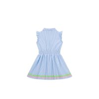 Someone ärmelloses Kleid Felice-SG-51-I Medium Blue gestreift