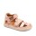 Bisgaard Barfuß Sandale Vic mit Pfirsich 74114-5028 peach