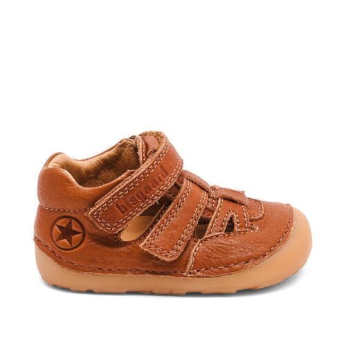 Bisgaard Barfuß Lauflernsandale Tate 24119-1300 Cognac