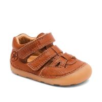 Bisgaard Barfuß Lauflernsandale Tate 24119-1300 Cognac
