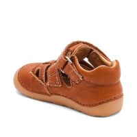 Bisgaard Barfuß Lauflernsandale Tate 24119-1300 Cognac