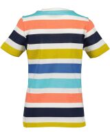 Blue Seven T-Shirt gestreift mit bunten Blockstreifen...