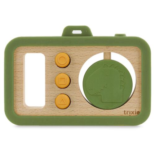 Trixie Baby-Kamera aus Holz/Silikon 36-254 Mr. Dino