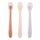 Trixie Esslöffel für Babys 3-Pack Silikon 96-770 Mrs.Cat
